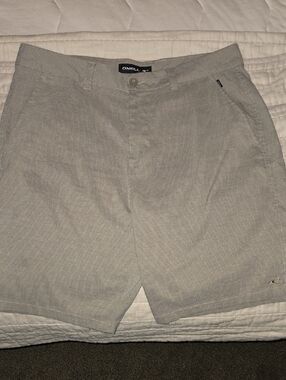 O'Neill Men's Light Khaki Flat Front Shorts